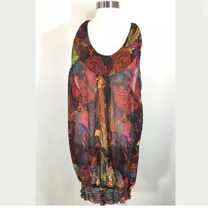 Lane Bryant Sheer Bubble Top Sz 18